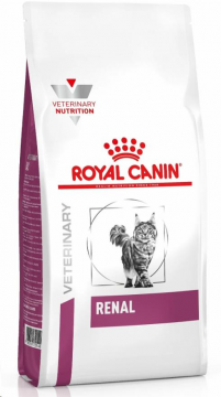 Ветеринарный сухой корм для кошек Royal Canin Renal Feline, 2 кг