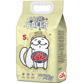 Наполнитель для туалета «For Cats» Magic Balls, TUZ907, натуральный, 5 л