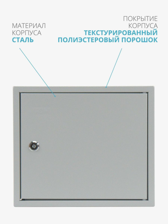 Корпус мет ЩРН-09 (265х310х120) TDM SQ0905-0010