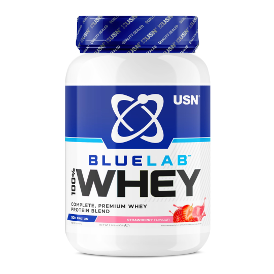 Про­те­ин сы­во­ро­точ­ный USN Bluelab Whey Protein 908 г Клубника