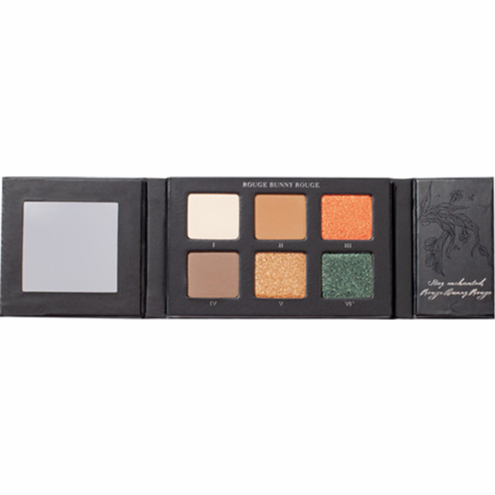 Тени для век «Rouge Bunny Rouge» Eye Shadow Palette Enchanted Forest тон 105, 9 г