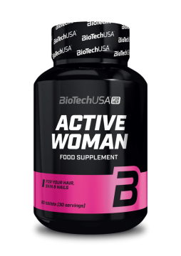 Витамины Active Woman BiotechUSA, 60 таб.