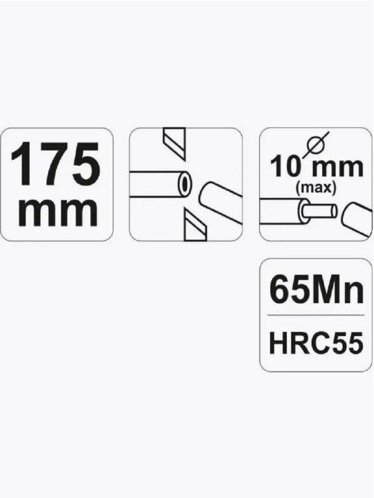 Клещи автоматические для снятия изоляции 10 мм YT-2268