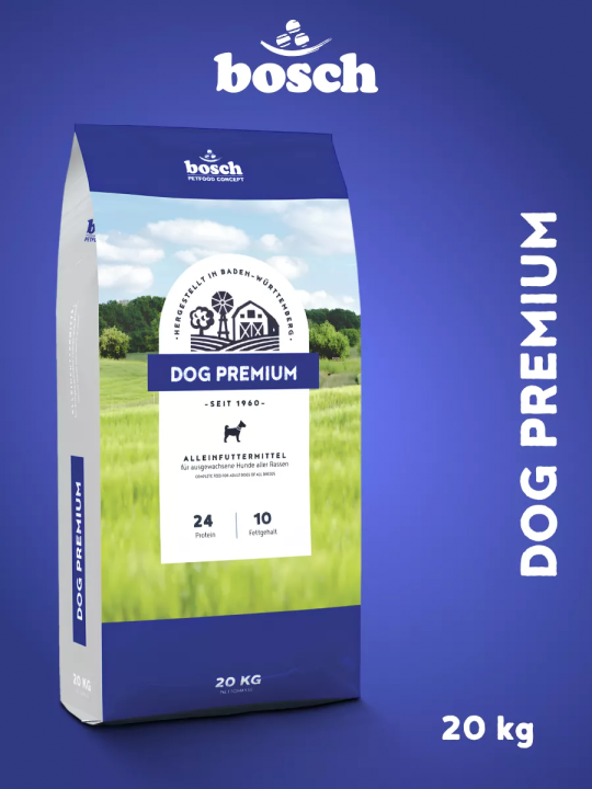 Корм для собак Bosch Dog Premium (Бош Дог Премиум)  с говядиной и рыбой 20кг