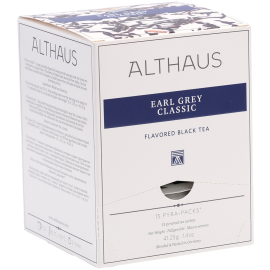 Чай черный «Althaus» Pyra Pack, эрл грей классик, 15х2.75 г