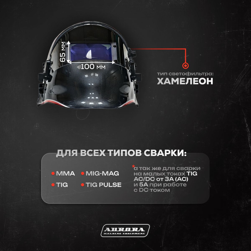 Сварочная маска Aurora SUN-9 Dynamic