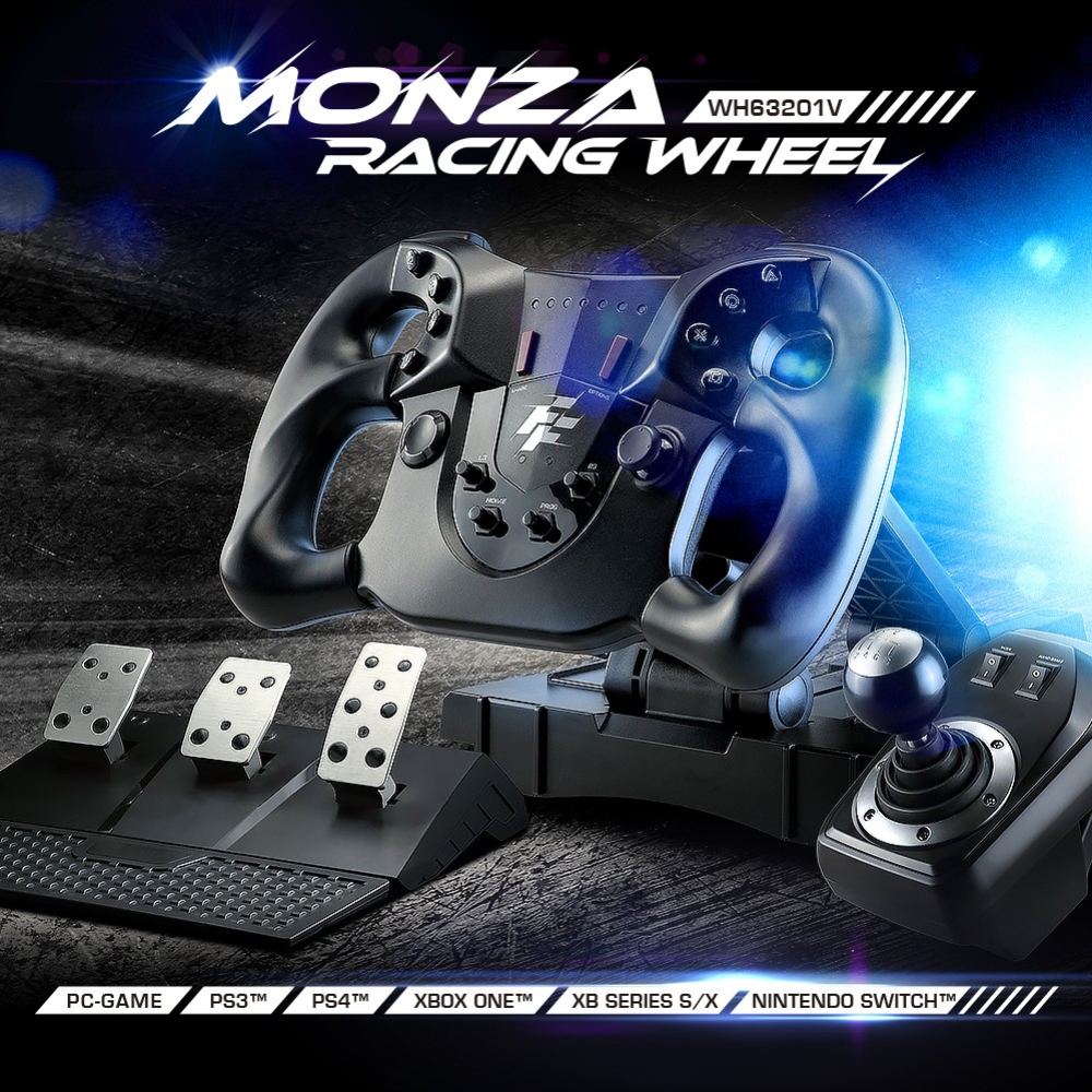 Игровой руль «Flashfire» MONZA Racing Wheel, WH63201V