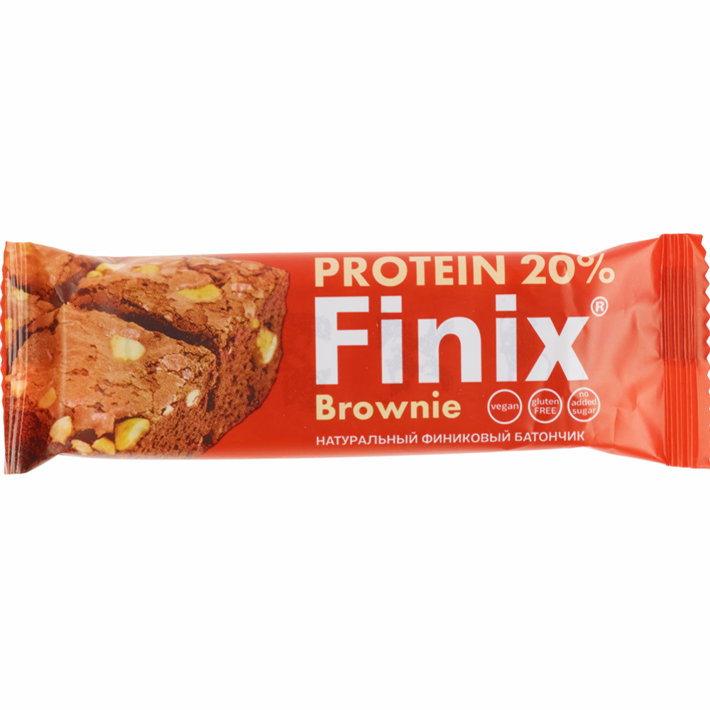 Батончик финиковый «Finix» арахис и какао, 30 г #0