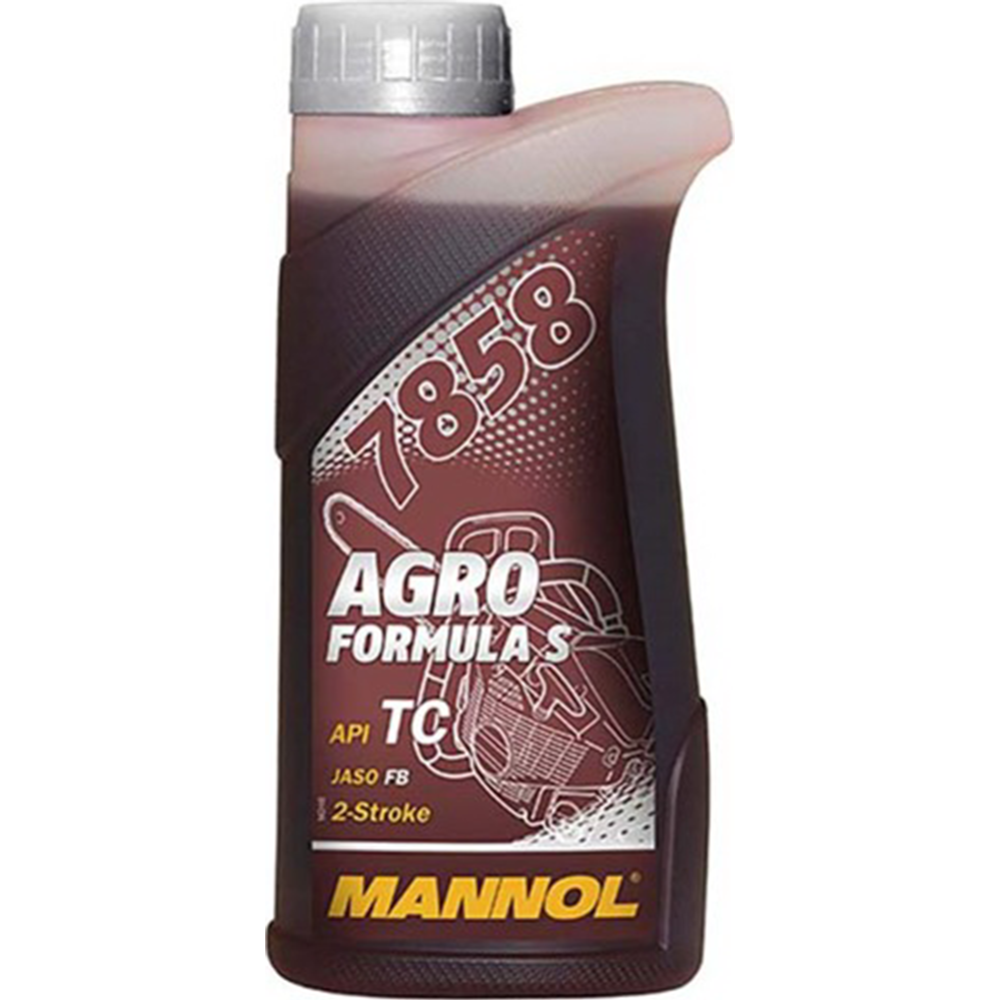 Масло моторное «Mannol» Agro Formula S API TC, 7858, 0.5 л #0