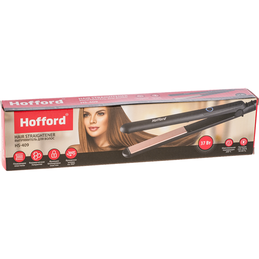Выпрямитель для волос «Hofford» арт. HS-409 #0