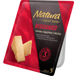 Сыр твер­дый «Natura Selection» Пар­ме­зан, Reggianido original, 32%, 150 г