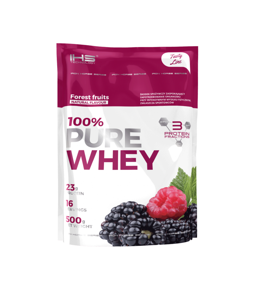 Сывороточный протеин IHS Pure Whey, 500г, лесные ягоды