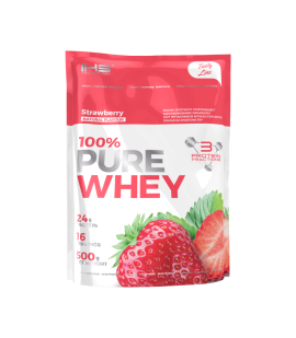 Сывороточный протеин IHS Pure Whey, 500г, клубника