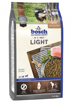 Корм для собак склонных к полноте Bosch Light 1кг