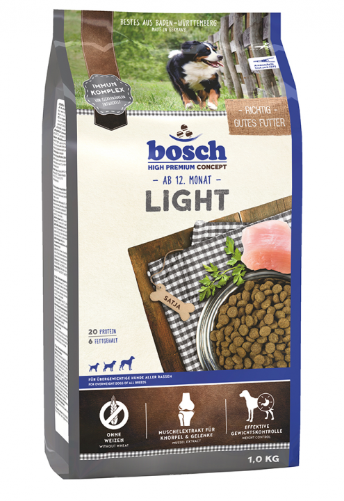 Корм для собак склонных к полноте Bosch Light (Бош Лайт) 1кг
