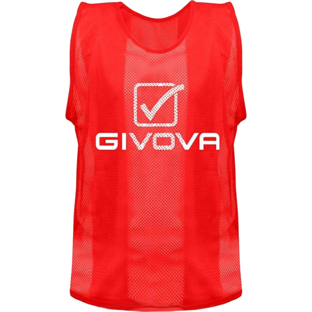 Манишка спортивная «Givova» Casacca Pro Allenamento, размер S, красный, CT01