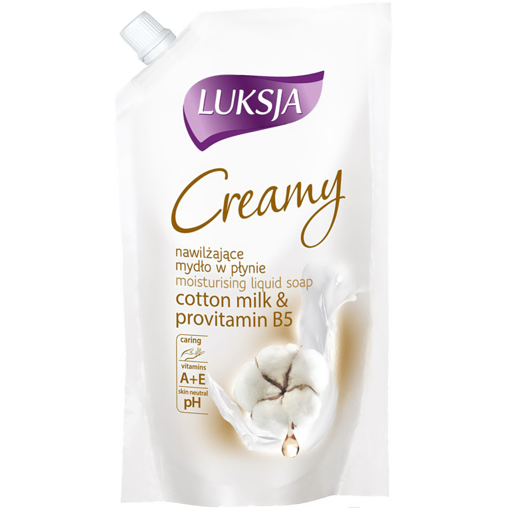 Мыло жидкое «Luksja» Creamy, увлажняющее, 900 мл