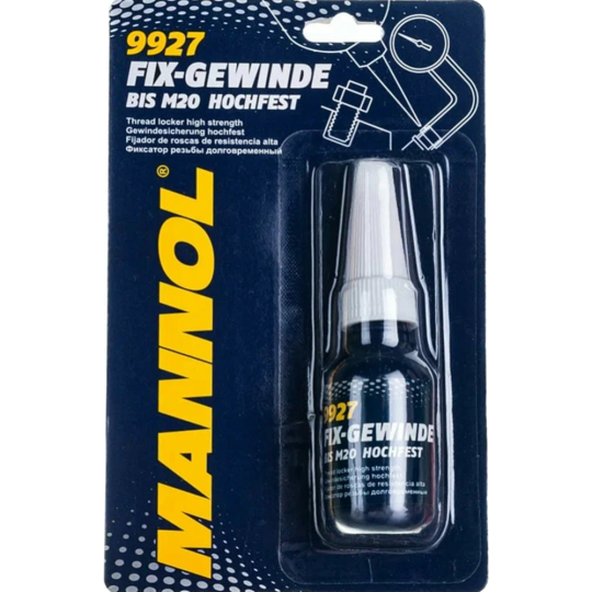 Фиксатор резьбы «Mannol» Fix-Gewinde hochfest, 9927, 10 мл