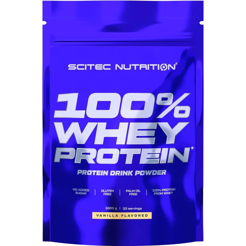 Протеин «Scitec Nutrition» Whey Protein, ваниль, 1000 г