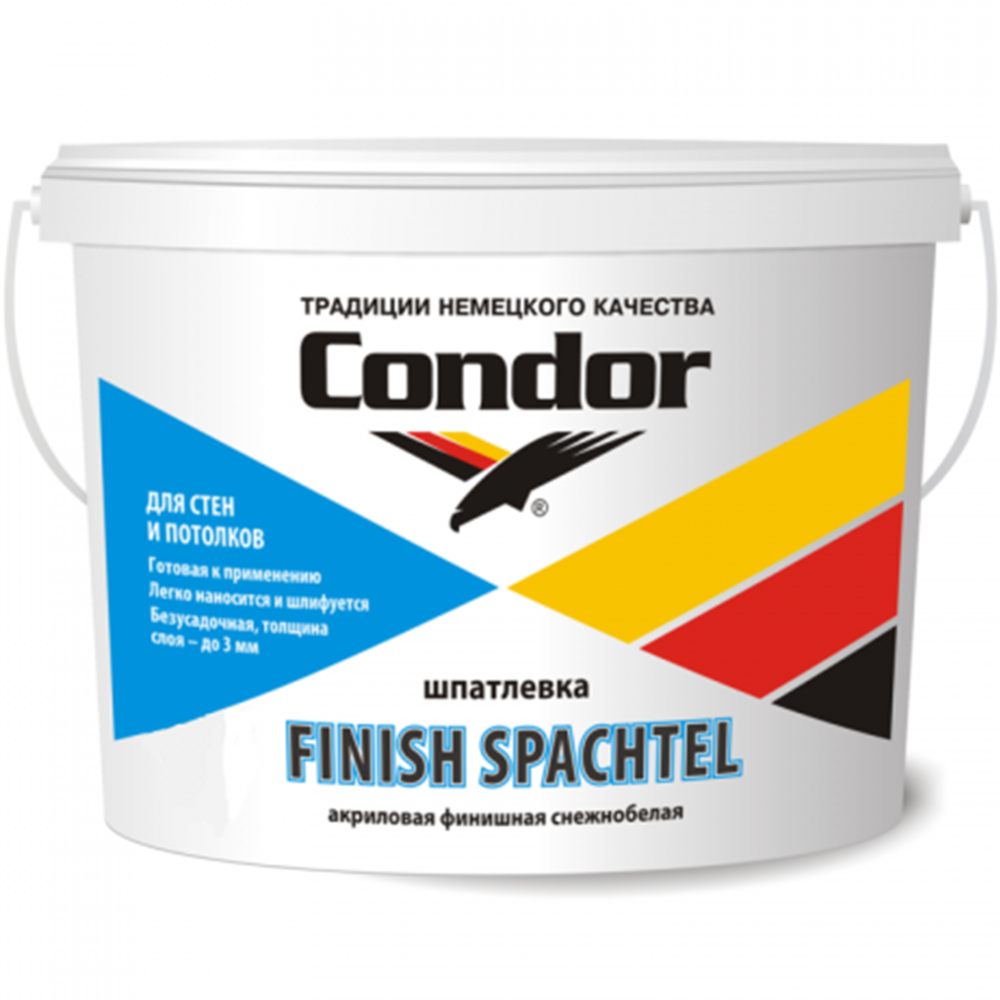 Шпатлевка «Condor» Finish Spachtel, 16 кг