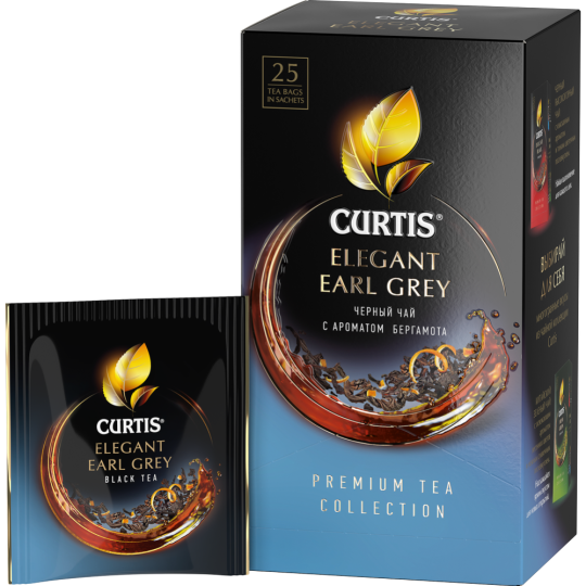 Чай черный «Curtis» Elegant Earl Grey, 42.5 г