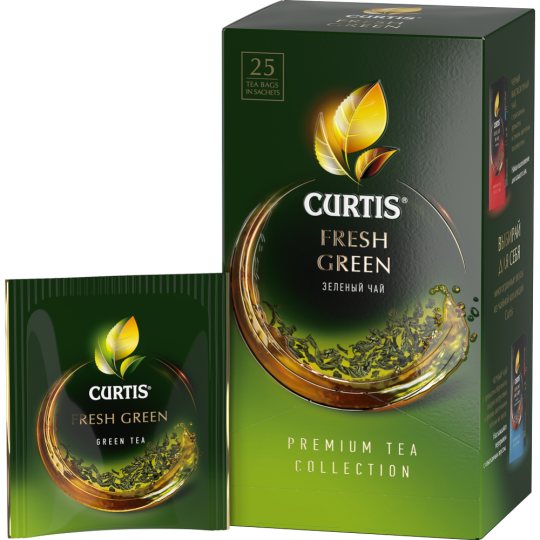 Чай зеленый «Curtis» Fresh Green, 42.5 г