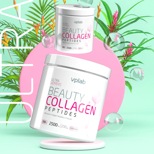 Коллаген VPlab Beauty Collagen Peptides, 150г