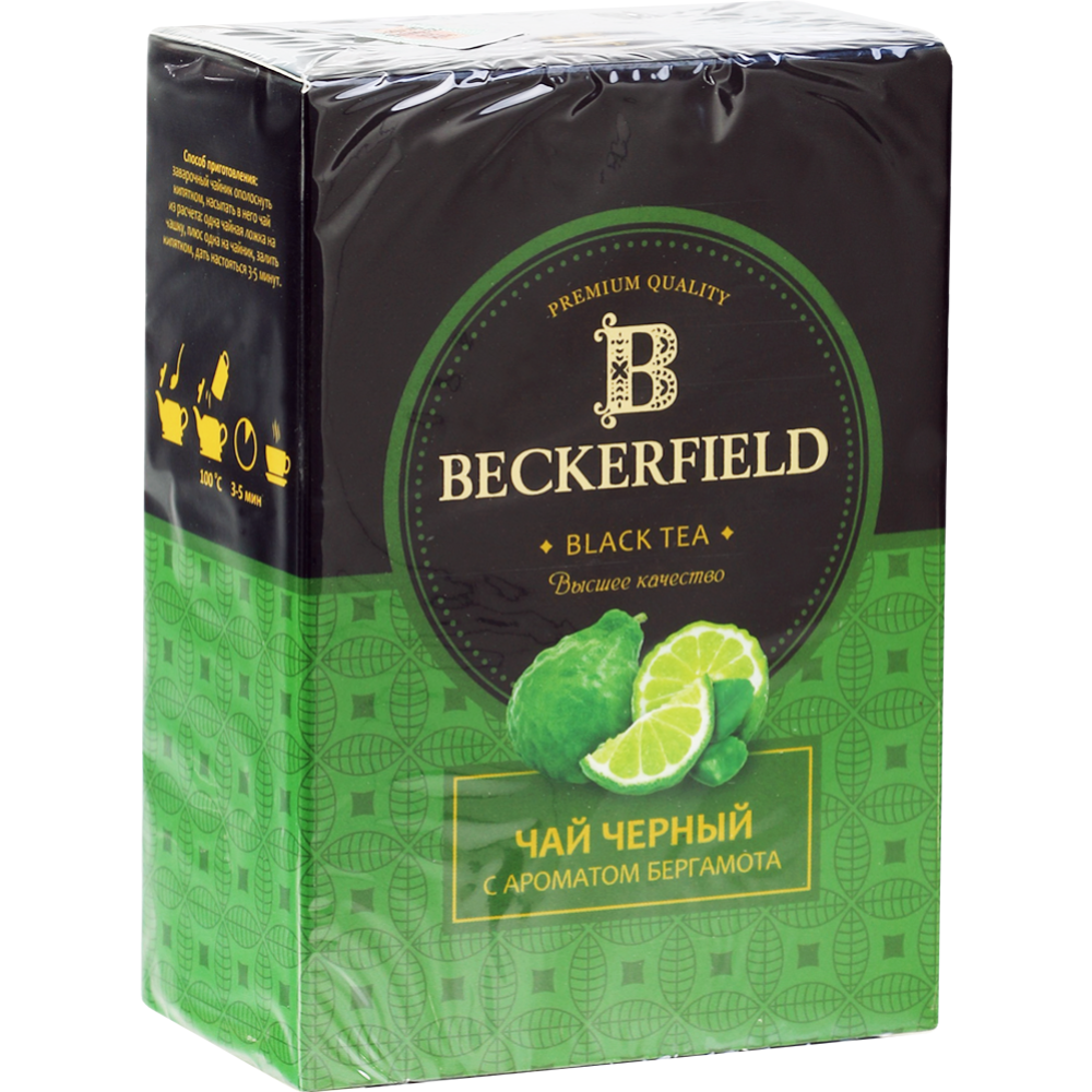 Чай черный «Beckerfield» с ароматом бергамота, 100 г