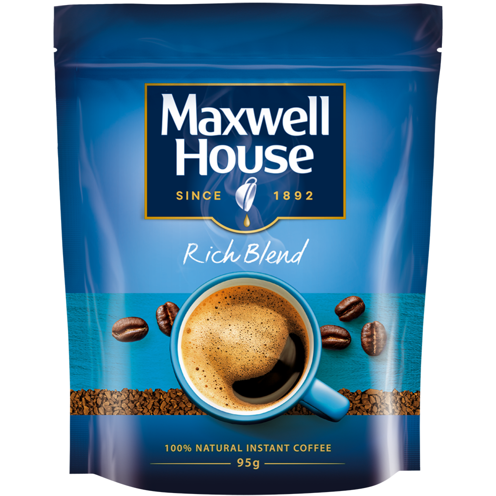 Кофе растворимый «Maxwell House», 95 г #0