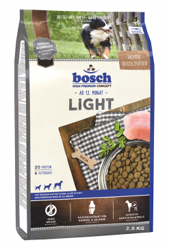 Корм для собак склонных к полноте Bosch Light 2.5кг