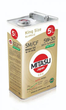 Масло моторное синтетичекое MITASU MOLY-TRiMER 5W30, 5L