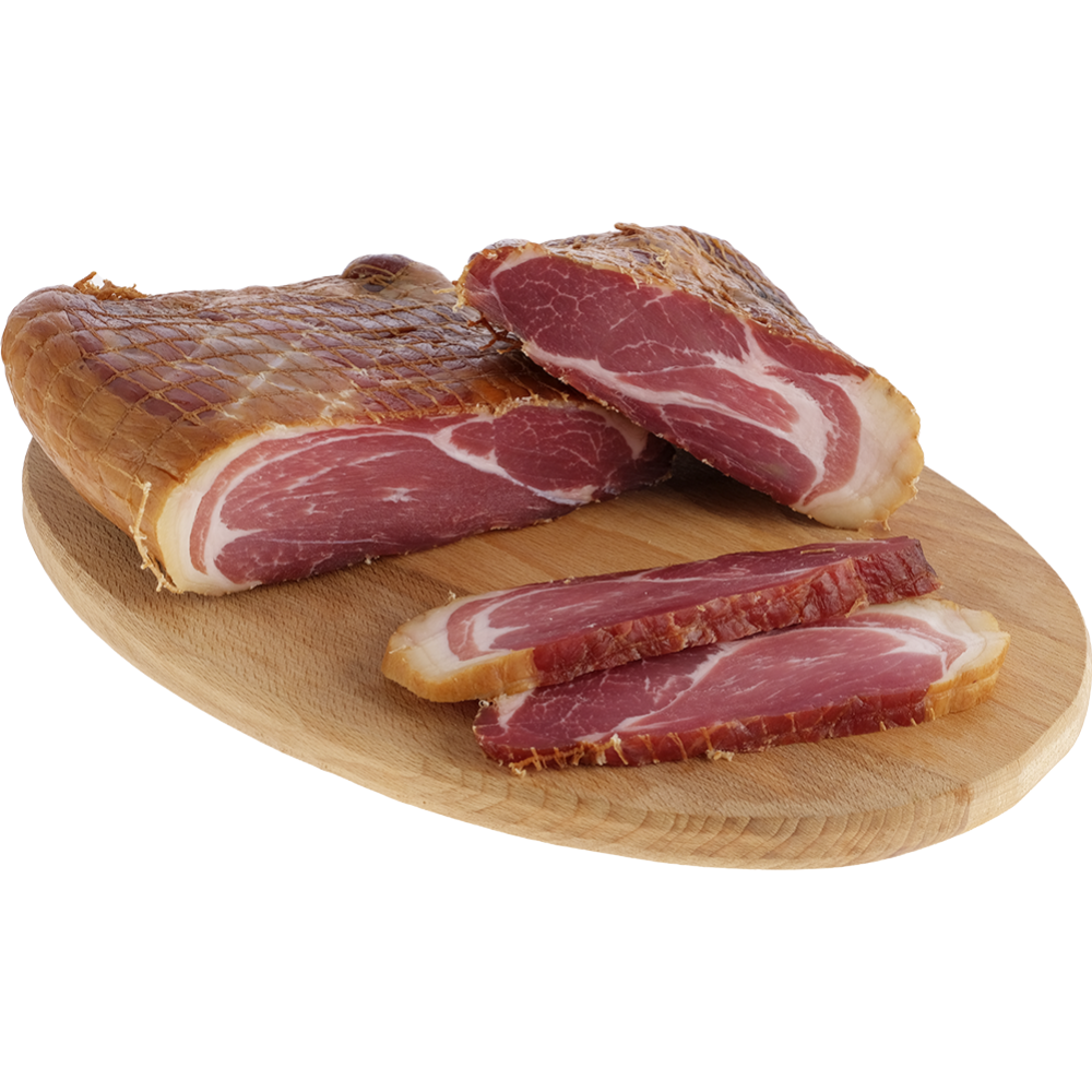 Мясной продукт из свинины сырокопченый «Ветчина Палермо» 1 кг #0