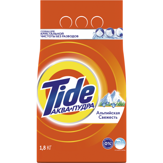 Стиральный порошок «Tide» Альпийская Свежесть, 1.8 кг