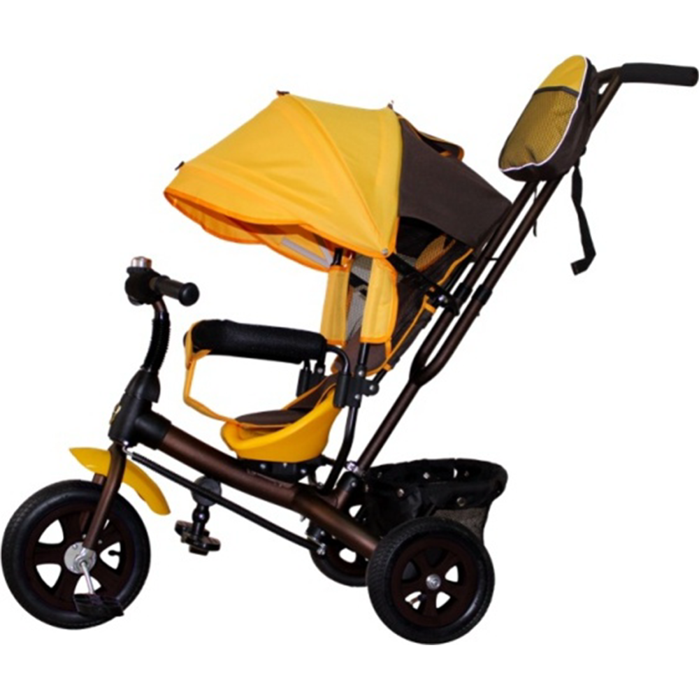 Велосипед детский «GalaXy» Виват Билайн 1, коричневый/желтый