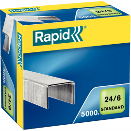 Скобы «Rapid» Rapid Standard 24/6 5M, 24859800