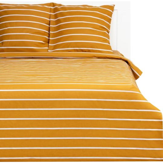 Комплект постельного белья «Этель» Mustard stripes, дуэт, 2 наволочки 70х70 см