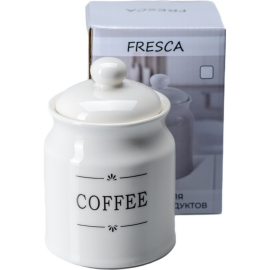 Банка для сыпучих продуктов «Fresca» Coffee, QC23A410C, 700 мл