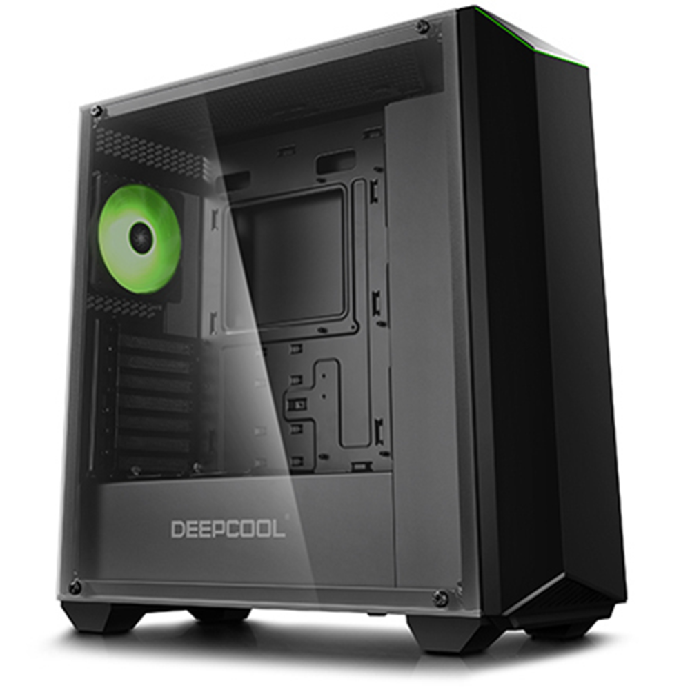 Корпус «Deepcool» Earlkase RGB V2 DP-ATX-ERLKBK-GLSRGBV2