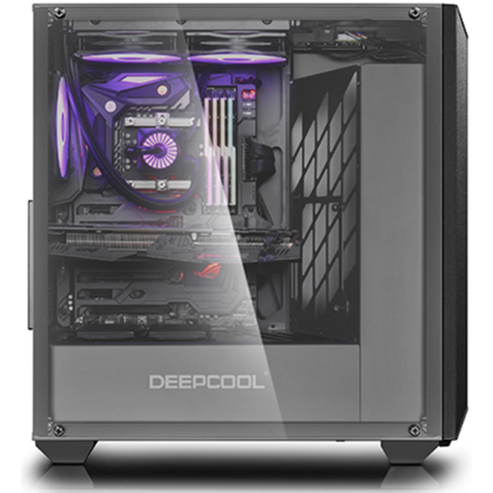 Корпус «Deepcool» Earlkase RGB V2 DP-ATX-ERLKBK-GLSRGBV2