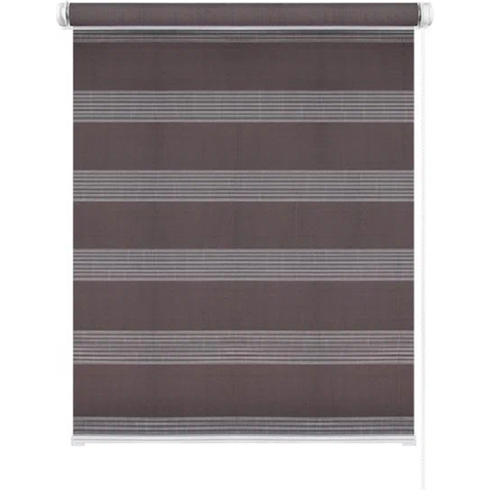 Рулонная штора «Legrand» День-Ночь, 58077336, коричневый, 47x160 см