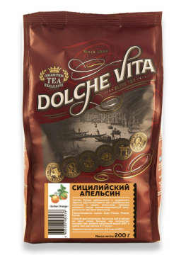 Чай Dolche Vita "Сицилийский апельсин" 200г.