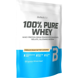 Протеин «BioTech USA» Pure Whey, шоколад/арахисовая паста, 454 г