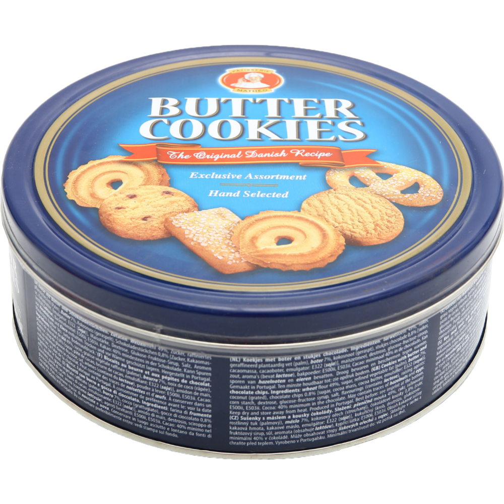 Сливочное печенье «Butter Cookies» с кусочками шоколада, 454 г