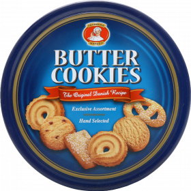Сли­воч­ное пе­че­нье «Butter Cookies» с ку­соч­ка­ми шо­ко­ла­да, 454 г