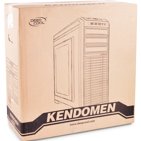 Корпус «Deepcool» Kendomen RD DP-CCATX-KDM5FBKRD