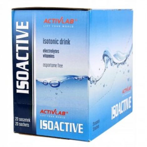 Изотонический напиток от Activlab Isoactive (20 пакетиков по 31 гр)