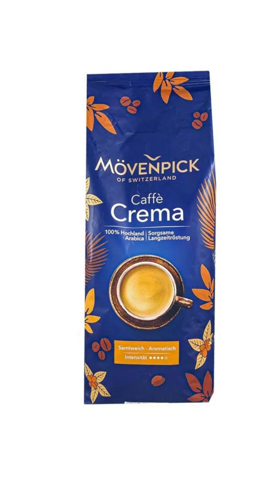 Кофе в зернах Movenpick cafe crema 1кг