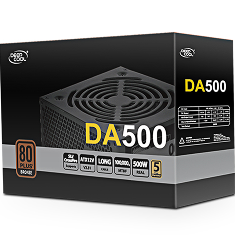 Блок питания «DeepCool» DA500 DP-BZ-DA500N