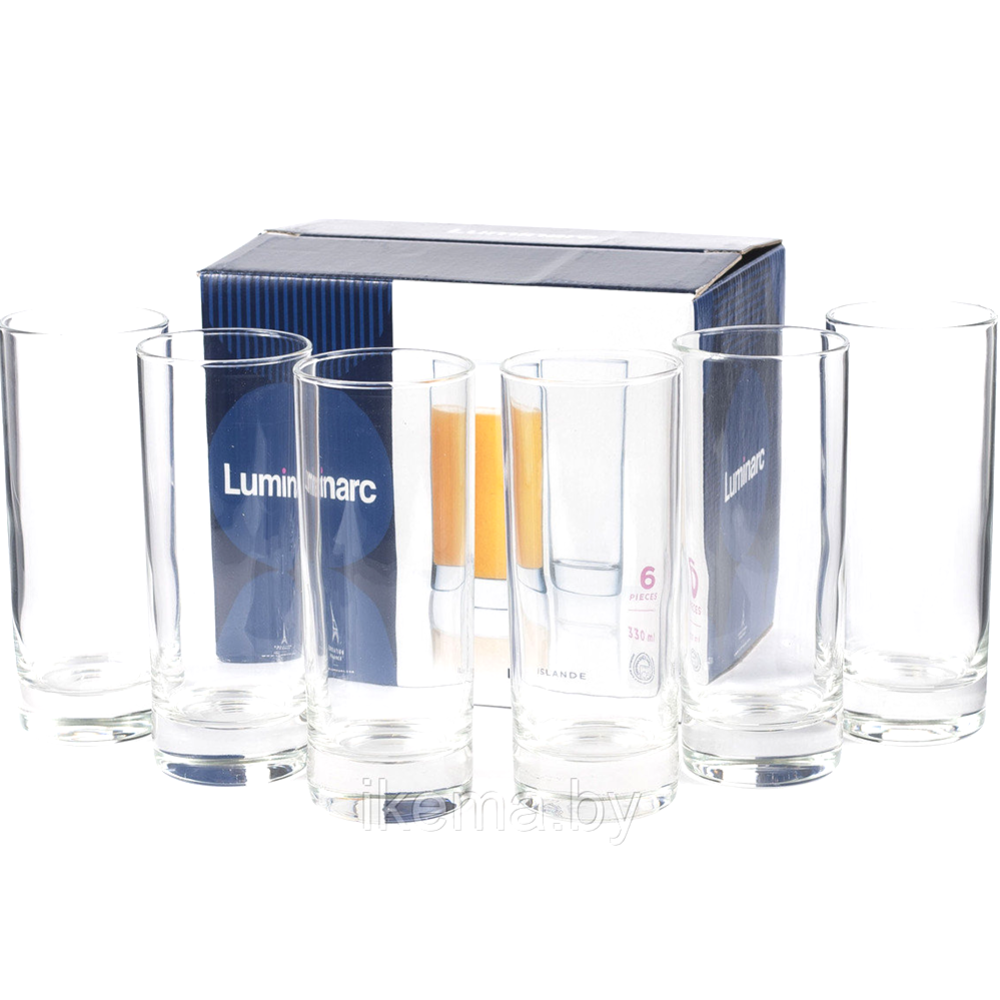 Набор стаканов «Luminarc» Islande 6 шт, 330 мл  #0
