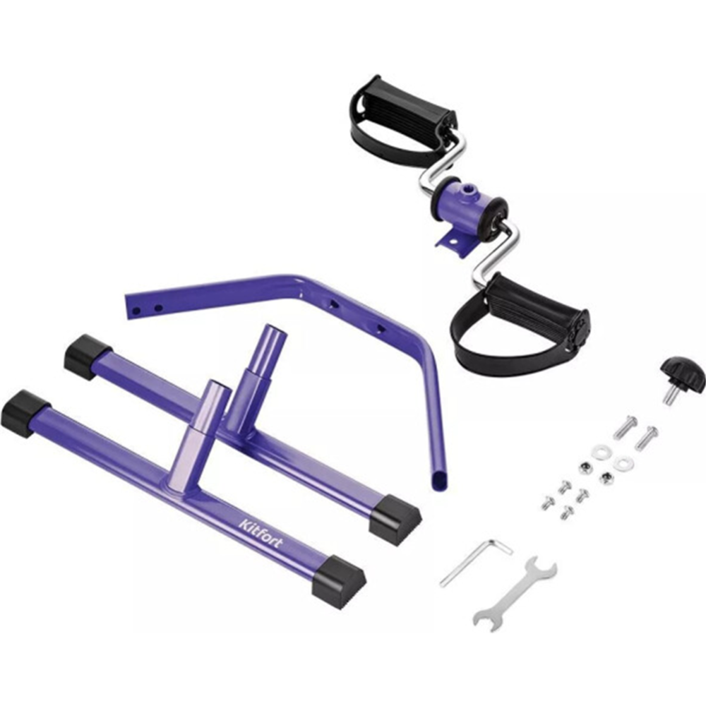 Велотренажер «Kitfort» КТ-4001-1, фиолетовый